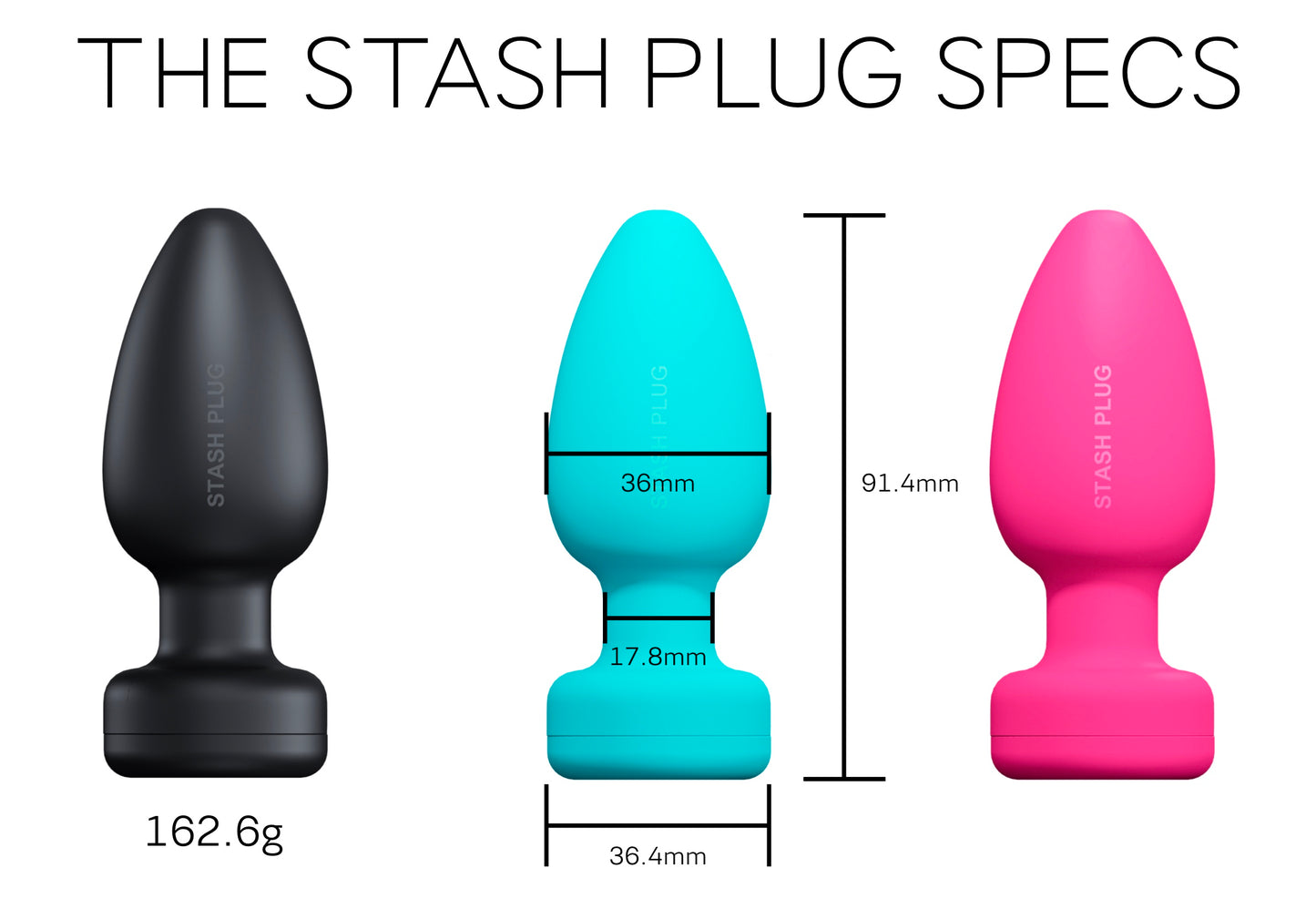 The Stash Plug - Pink